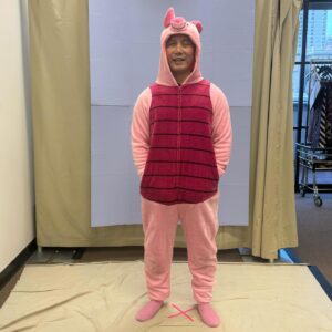 BD Wong Instagram - I don't usually like spoilers but how can I resist. This was on the rack and they said do you wanna try that on and i said under no circumstances would I ever not wanna try that on. BIG DATA, a new play by #KateAtwell is in rehearsal and world premieres MidFebruary. And I'm kind of a pig in it. @actsanfrancisco #bigdata