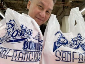 BD Wong Instagram - The first day of school is not the same without the donuts. @bobsdonuts does not deliver, but it sure delivers. @actsanfrancisco #bigdata #bigwednesday #offtotheraces