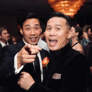 BD Wong Instagram - HAPPY BIRTHDAY TO GRANT CHANG ONE OF MY FAVORITE PEOPLE IN THE WHOLE WIDE WORLD. I love ya @hipcatg boy have we had some good times on and off set. #grantrose @whoismrrobot