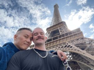 BD Wong Instagram - Aiight, aaight, it was plenty-ass big. @richertschnorr @toureiffelofficielle #eiffeltower #latoureiffel