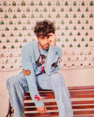 Babil Khan Instagram - I have a cute jumper and acute anxiety.
