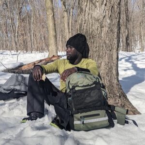 Bacary Sagna Instagram - ~ The best view come after the hardest climb ~  @gravipack will make it easier for you. It will be a true friend, a bit like someone you need in hard moments.. Ready to support you no matter how difficult it is. @gravipack will be your best friend.. i guarantee you. Its load decrease by 92 % will amazingly surprise you ✅  #montreal #vancouver #hiking #mountains #innovation