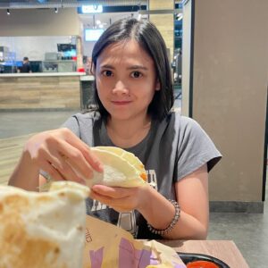 Badriyah Afiff Instagram - Aku suka burrito, tapi yg aku makan taco 😩
