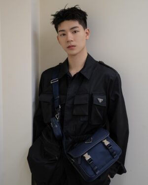 Bae Hyeon-seong Instagram - Celebrating the new @prada Re-Nylon Bag. #PradaReNylon