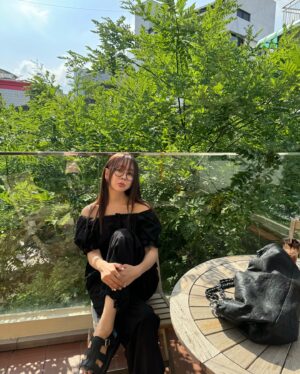 Baek Bo-ram Instagram - 오늘🖤