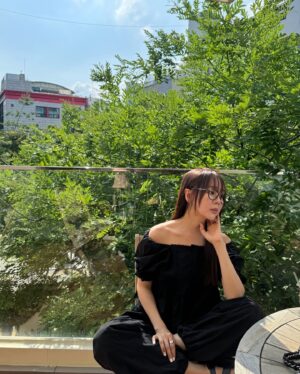 Baek Bo-ram Instagram - 오늘🖤