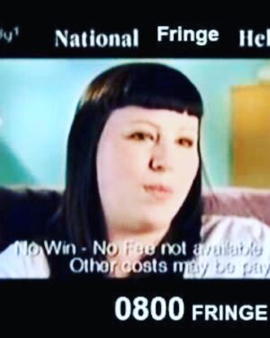 Baga Chipz Instagram - Just slipped and broke my fringe. @claimsdirect