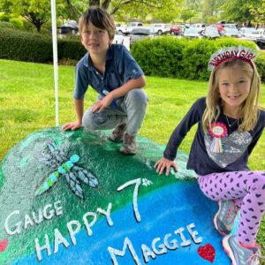 Bailey Chase Instagram - Maggie and Gauge, you two really give me so much joy. It’s a pleasure to be your Dad. I’m forever grateful. Happy 7th ❤️❤️