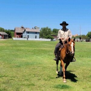 Bailey Chase Instagram - Not sure when I’ll post about work again with the impending strike so let’s sign off with a great day of riding and working with the maestro that is Barry Corbin. Thank you to the cast, crew, producers and director @kr_spurgeon for all your efforts in bringing Sod and Stubble to life. 🙏🏻