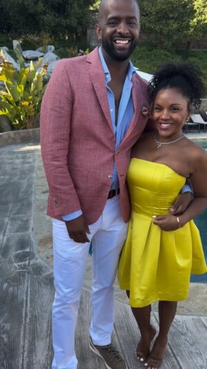 Bakari Sellers Instagram - Welcome to the crew, Azita. Congratulations Anthony & Azita! 💍❤️

It’s always so much fun getting this crew together!  These men are amazing husbands, fathers, and providers & they know how to enjoy life! 
Plus, they all have bomb ass wives! 👏🏾👏🏾👏🏾

P.S. The wedding was absolutely gorgeous. But, west coast travel with kids is no joke! #lostbags #delayedflights 

P.P.S: I (Ellen, not Bakari🙄) will be taking IG applications for the last one standing @robveritas #IYKYK #JK 

But seriously, a time was had! ❤️

#MorehouseMen #Squad #marriage #love #crew #allove