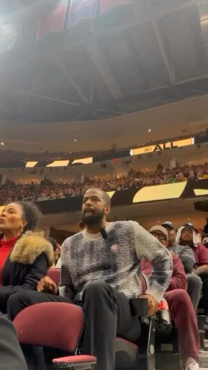 Bakari Sellers Instagram - The @marchmadnesswbb micd me up last night…oh boy!!! Shout out to my girls love yall @gamecockwbb! @staley05