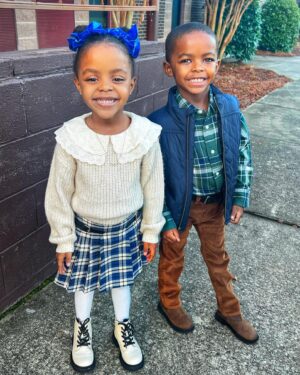 Bakari Sellers Instagram - Pre-K picture day… and we are so excited-

Sadie & Stokely 🍂🍁🍃

Zara kids, fall fashion, twins on instagram, fraternal twins, jcrew, jcrew kids