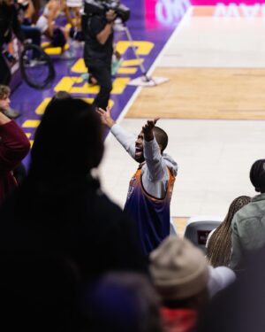 Bakari Sellers Instagram - Scenes from LSU! A time was had in the midst of LSU faithful. By the time the horn sounded, they were quiet as a church mouse peeing on cotton! 

I hope Mulkey saw my jersey. #Petty

 📸 : @shotbyjcole