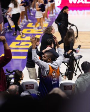 Bakari Sellers Instagram - Scenes from LSU! A time was had in the midst of LSU faithful. By the time the horn sounded, they were quiet as a church mouse peeing on cotton! 

I hope Mulkey saw my jersey. #Petty

 📸 : @shotbyjcole