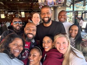 Bakari Sellers Instagram - We had a WEEKEND and brought home the “W” thanks to this crew!!! 🤪😘😊