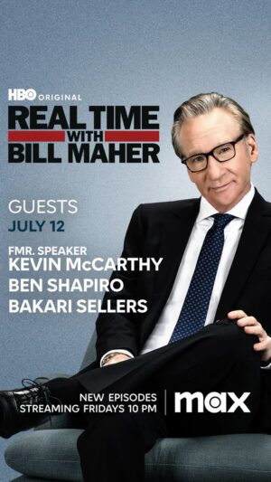 Bakari Sellers Instagram - FRIDAY: @BillMaher welcomes @speakermccarthy, @officialbenshapiro and @bakarisellers to #RealTimeHBO! 

Drop a question in the comments and join the conversation after the show on #RTOvertime @ YouTube.com/RealTime