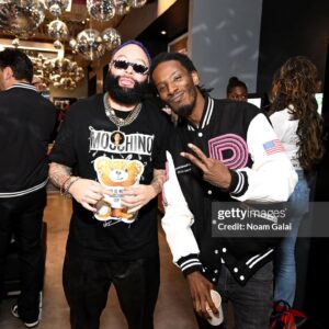 Bandit The Rapper Instagram - Grand Opening of Dazed 

Thanks for having me: @dazedcanna 

📷 📸: @gettyimages @noamgalai 

👕 🕶️: @moschino 

#StayDazed #BanditTheRapper #gettyimages #GrandOpening #moschino #wireimage