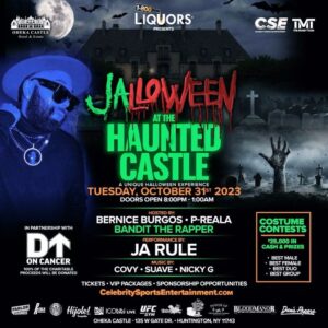 Bandit The Rapper Instagram - HALLOWEEN 2023 🎃 👻

Thanks for having me: @celebritysportsentertainment 

#CelebritySportsEntertainment  #1800Liquors #TMT #LeBonArgent  #TheMoneyTeam #ICONNLive #HijoleTequila #BloodManorNYC #DansPapers #AppleIce #ParlorGames #RoseVineCellars #UFCgymLongIsland #DupOnCancer #Charity #OhekaCastle #LongIsland #NY #News #Media #BanditTheRapper #halloween #halloweencostume