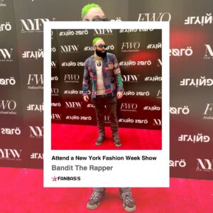 Bandit The Rapper Instagram - 🚨Bandit The Rapper🚨

Bandit is offering some INCREDIBLE Experiences on Fanbasis‼️Don’t miss out on a Virtual Studio Session🎤Music Listening Session🎧and the opportunity to attend a New York Fashion Week Show⚡️

Link with Bandit using the link in our bio👀🔗