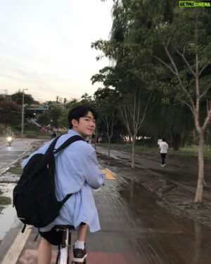 Bang Jae-min Instagram - 🚲👕