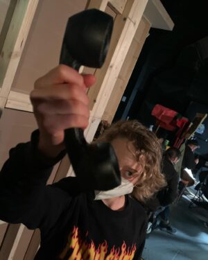 Banks Repeta Instagram - I’d like to shout out for the unsung heroes of movie making.  Where would movies be without props and set dressing? Thank you crew of The Black Phone.  #blackphonemovie #black phone #theblackphone #kidactor #stwtalent #ncfilm #horror #film #moviemaking