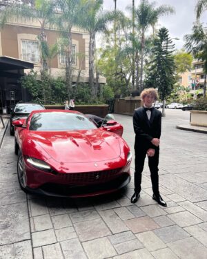 Banks Repeta Instagram - I wish it was mine.  #coolcar #fourseasons #canidriveit #actor #redcarpet