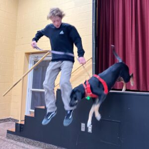 Banks Repeta Instagram - Jumping into the holidays! #bestdogever #dog #boyandhisdog #catahoulamix