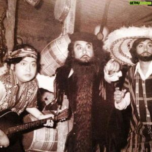 Bappi Lahiri Instagram - A Film that I debuted as an actor..⭐️
Directed and Produced by #kishorekumar along with Amit Kumar !! 
Name the film 😀? 🧔 😂