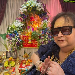 Bappi Lahiri Instagram - Ganpati Bappa Morya 🙏