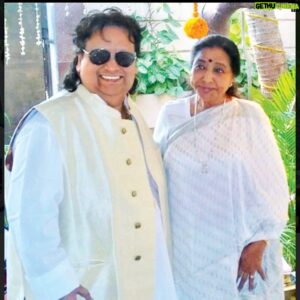 Bappi Lahiri Instagram - Happy Birthday Asha Didi 🙏 @asha.bhosle