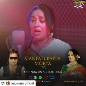 Bappi Lahiri Instagram - #Repost @jujumusicofficial with @make_repost
・・・
Listen to Ganpati Bappa Morya🙏🧡
Out Now on All Platforms | Link in Bio

Singer: @jujumusicofficial
Music: @bappilahiri_official_ 
Lyrics: @ruchiey_aarohi 
Music Producer & Rhy Percussions: @bappa.b.lahiri
Dhol: Surya Naidu and Vishva Naidu

Vocals:
Anant Bharadwaj
Anupama Roy 
Kiran Sunil Holkar
Swapnil Madhukar Akhade 
Rupesh Chandrakant Waghmare

Recorded by: M Ganesh at B9 Digital Studios
Mixed & Mastered by: Abhishek Khandelwal at Yash Raj Studios, Mumbai
Videographer: @kirankumarmishra
@jaison.k.jose @deepajacobphotography @cocoonmedia.us 
Editor: Naval Kishor Gupta
Managed By: Bhanu Singh

#GanpatiBappaMorya #AnuradhaJuju #JujuProductions #GaneshChaturthi #OutNow