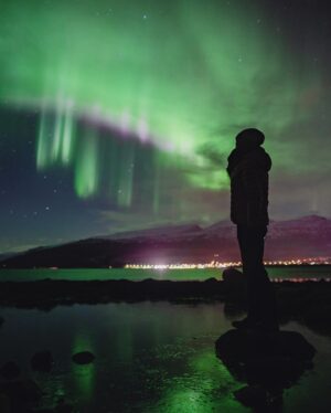 Bára Vávrová Instagram - Another series of random pictures from the winter season in Tromsø 

#aurora #auroraborealis #northernlights #liveterbesteute #tromsø #norge