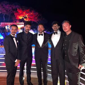 Baraa Alem Instagram - The Boys from cannes 2022 ! 

الفتية الذي جعلوا كان تكون 🖤

The Family @sa.66b 
The elegant @yasiralsaggaf 
The real @mujtabaa_saeed 
The Berliner @hanneshoehn 

#cannes2022