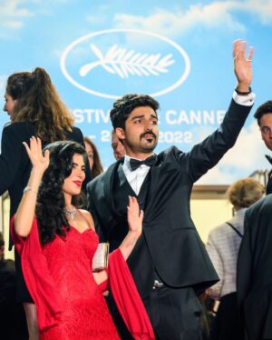 Baraa Alem Instagram - Première of #starsatnoon directed by the great Claire Denis, great Film and the experience was even greater going in with the amazing @nourtorious_sass 

@festivaldecannes 
#cannes 
#cannes2022 
#redcarpet