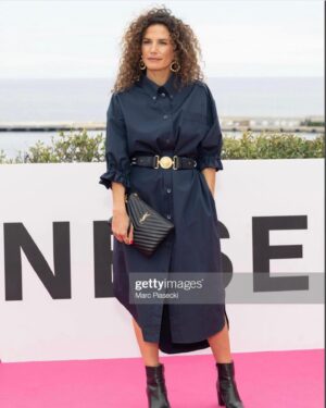 Barbara Cabrita Instagram - Merci pour cette très belle invitation @canneseries , cette clôture était très agréable, elle donne envie de voir toutes ces jolies séries en compétition et de continuer à voir la suite de #leflambeau @jonathancohens qui m’a bien fait marrer 👏🤣 
Merci @prune.goldschmidt @fredfetiveau pour ces jolies robes @dior @diorbeauty pour ce parfait Make up et surtout merci à toute l’équipe pour leur gentillesse et cette organisation de dingue 💪🏼👏👍 @camillejulienne reposez vous bien 😜
📸 @thierry_carpico 
📸 @marcpiasecki 
📸 @sylcannes_photography 
@ysl @sezane @zadigetvoltaire 
#festival #cannes #series 
@nadiachmilewsky 😘