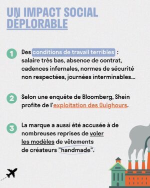 Barbara Cabrita Instagram - Pour ceux qui doutent encore 😏
Et qu’on ne vienne pas me dire que c’est une question de budget, c’est une question de prise de conscience, de la gravité de la situation tant humaine qu’écologique, que des industries comme celles-ci existent et se développent encore. 
Il a des tonnes d’alternatives pour les petites bourses. 
Bisous cœur 💓 

@vakitamedia @sheinfrance_ @sheinofficial  @shein_japan #shein #boycott