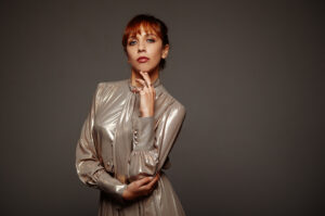 Barbara Chichiarelli Instagram - Ph @alessandrocantarini 
Make-up @claudiadesimone_
Dress @castormantù