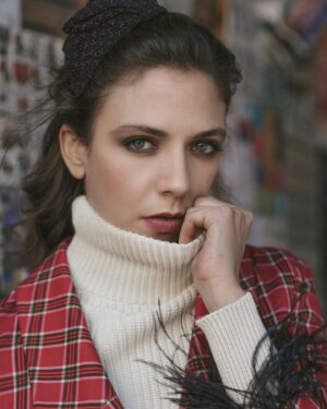Barbara Chichiarelli Instagram - In conversation with
@barbara_chichiarelli 
Read on: SpaghettiMag.it
Ph and creativity : @marialatorre_ph 
Assistant photographer : @chiarapasottophoto 
Mua &hair : @giuliaroncimua @alessandrorocchihair @simonebellimakeup 
Styling: @la_sara_kane 
Fashion assistant: @deliaterranov 
Press Office: @dicarlorella 
Interviewer: @esterpalazzo 
Total look: @soallure 
Shoes: @lariannashoes 
Accessori : vintage