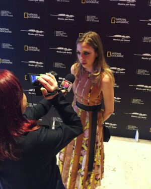 Barbara Chichiarelli Instagram - Ieri sera, anteprima di #geniuspicasso 🔝

Abito @trussardi
