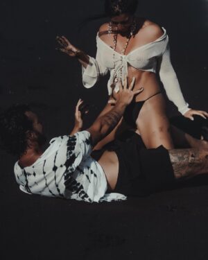 Barbora Zavadilová Instagram - Lovely couple shooting at blacksand beach Bali. Great afternoon with these friendly people. One of my most favourite, responsible and pro models from Prague. And we did it in Bali 🤩🤩🙏 Thanks a lot for your time  and nice shots guys 🤍
