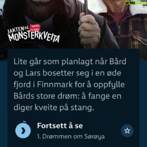 Bård Tufte Johansen Instagram - Stas med alle hyggelige meldinger fra de som har sett og likt «Jakten på monsterkveita». Den ligger og venter på Nrk-spillerne til de som vil ha en dose natur humor og drama.  Foto @fieldprod