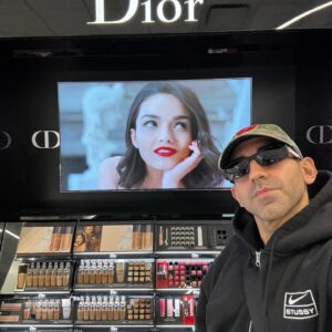 Bardia Zeinali Instagram - It’s always so exciting to see your work irl (ummm the entire SHANGHAI skyline !!!??!!!)…but nothing is more satisfying and rewarding than seeing it at the beauty counter in the mall where your mom lives (even though the security may follow you around through the store and profile you for looking suspicious)!!!