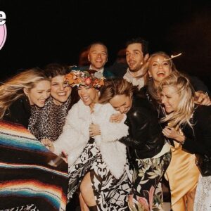 Barret Swatek Instagram - Rain? Just confetti from the sky. The gang reunited from near & far to celebrate two beloved human beings @jillianrosereed and @marty_shannon🤵‍♂️👰🥳 Wish i had more photos of the beautiful bride and the debonair groom. #mtvawkward