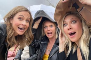 Barret Swatek Instagram - Rain? Just confetti from the sky. The gang reunited from near & far to celebrate two beloved human beings @jillianrosereed and @marty_shannon🤵‍♂️👰🥳 Wish i had more photos of the beautiful bride and the debonair groom. #mtvawkward