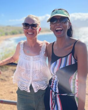 Barret Swatek Instagram - Six weeks on Maui. To all the friends & family who came & to the new friends we made, Mahalo & Aloha nui loa. See you again very soon 🥰🌺🌈