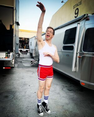 Barrett Foa Instagram - “I got game. I got mad hops. I can take it to the rack!” Is Beale a baller? Find out as I debut this outfit on national television in the episode “Mother” co-written by our very own Deeks, @ericcolsen. #ncisla #basketball #madhops #ericbeale