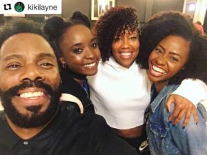 Barry Jenkins Instagram - Mi familia 🙌🏿 #Repost @kikilayne with @get_repost
・・・
This picture is from exactly one year ago, when we had our table read for #IfBealeStreetCouldTalk. One year later, we are bringing the film back home to Harlem to have its US premiere at The Apollo. It's going to be a special night. ❤❤ #BealeStreet #JamesBaldwin #Harlem #Family