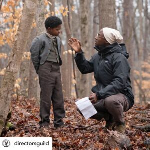 Barry Jenkins Instagram - Congrats to all my fellow nominees on their @directorsguild nominations and one hell of a massive hug to the @theugrailroadtv directing team lead by THEE @celluloidgypsy and of course much love to @elainewoodphoto, Spoon, Jesse, AJ, @xmarxthaspot, Cole and all the rest 🙏🏿
