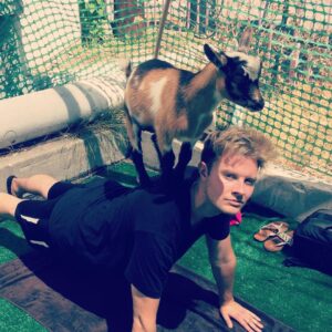 Bart Baker Instagram - Dis goat on my back 🐐😂