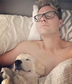 Bart Baker Instagram - Sunday Mornings 😴 @itsbentleybaker ❤️